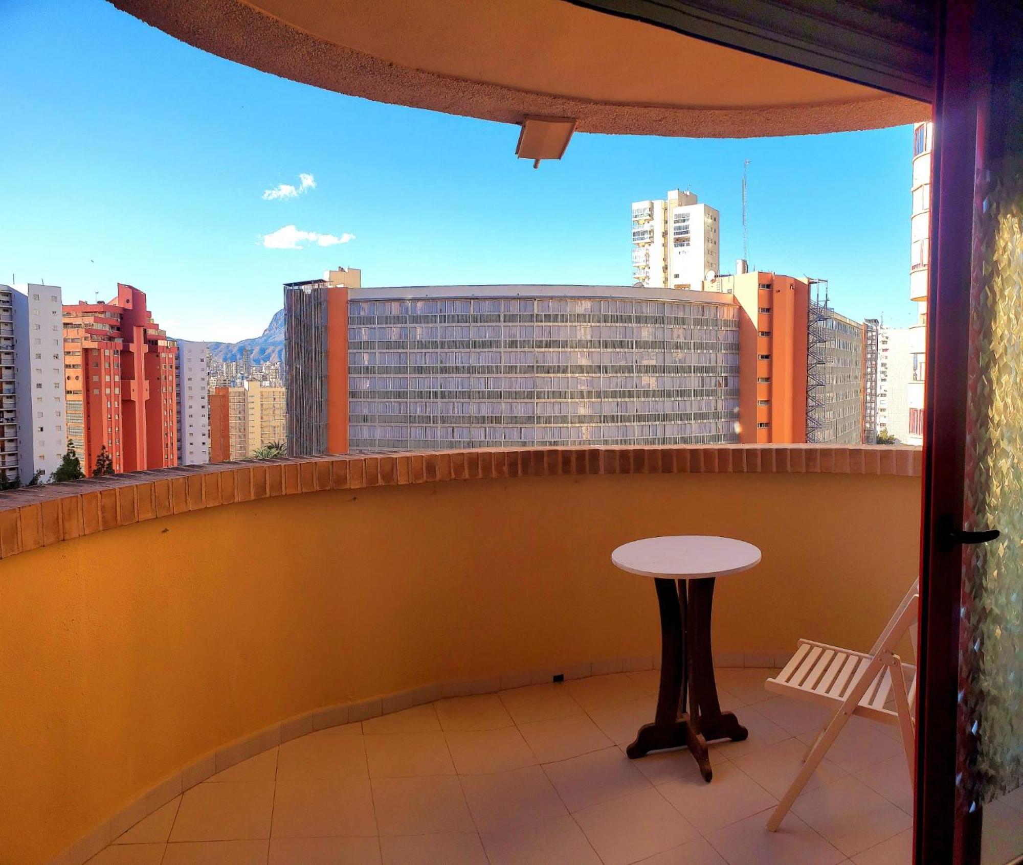 Apartamento Cumbre Loix Benidorm Bagian luar foto