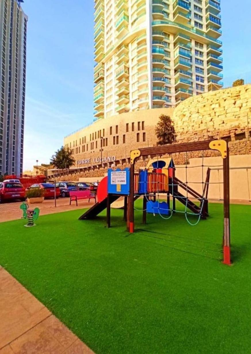 Apartamento Cumbre Loix Benidorm Bagian luar foto