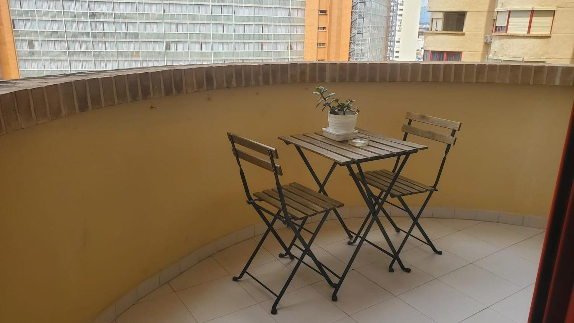 Apartamento Cumbre Loix Benidorm Bagian luar foto